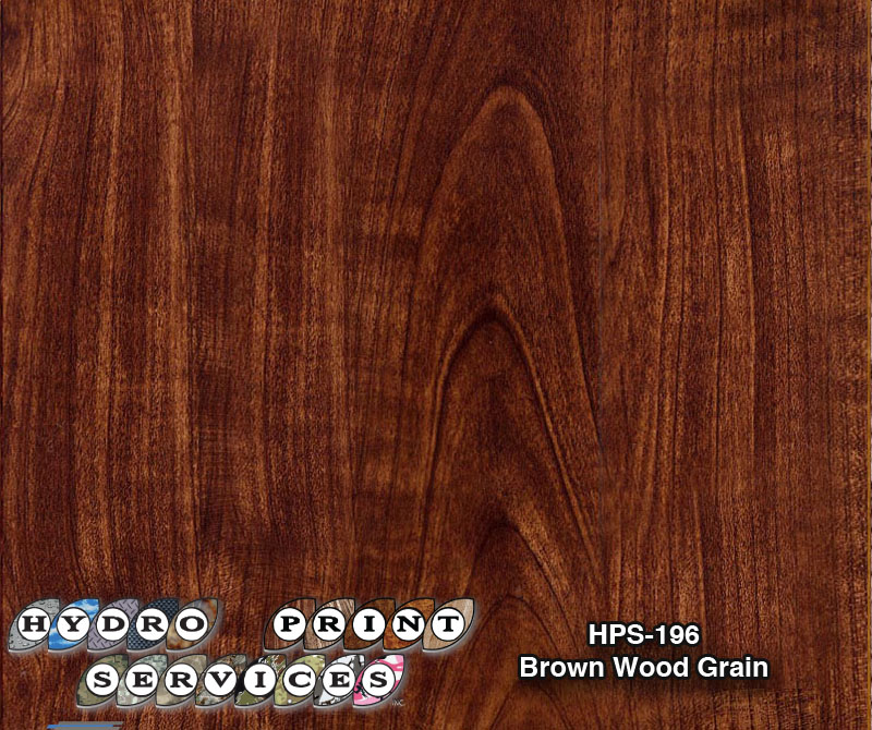 HPS-196 Brown Wood Grain